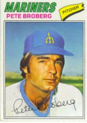 1977 Topps Baseball Cards      409     Pete Broberg
